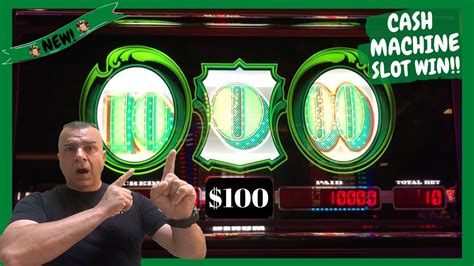 Cash Machine Online Slot – Win up to 10,500 Credits.
